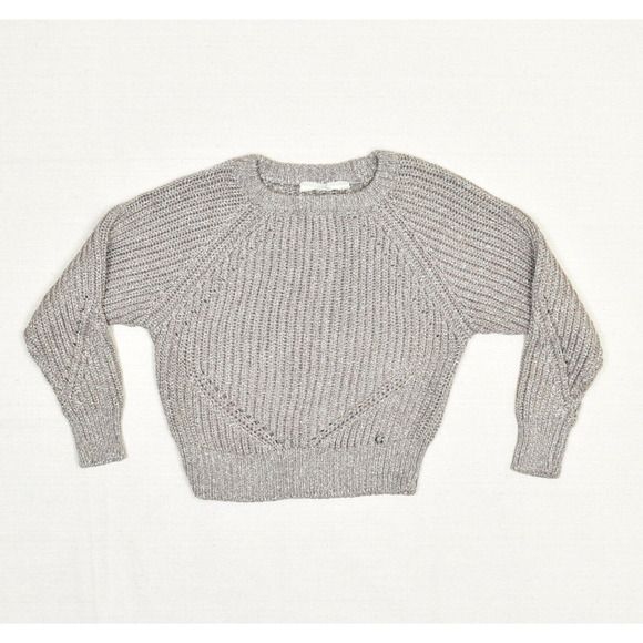 Guess Women Pullover Sweater Crew Neck Solid Viscose Brown Size XS Knit Italy - Picture 1 of 8